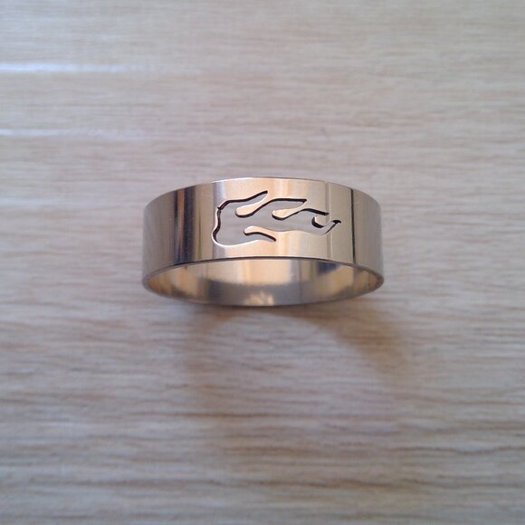 🔥 Rad Men's Flame Ring! 🔥 - Picture 1 of 3